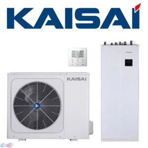 Kaisai Arctic 12 kW Split Luft-Wasser-Wärmepumpe mit Speicher 240L...