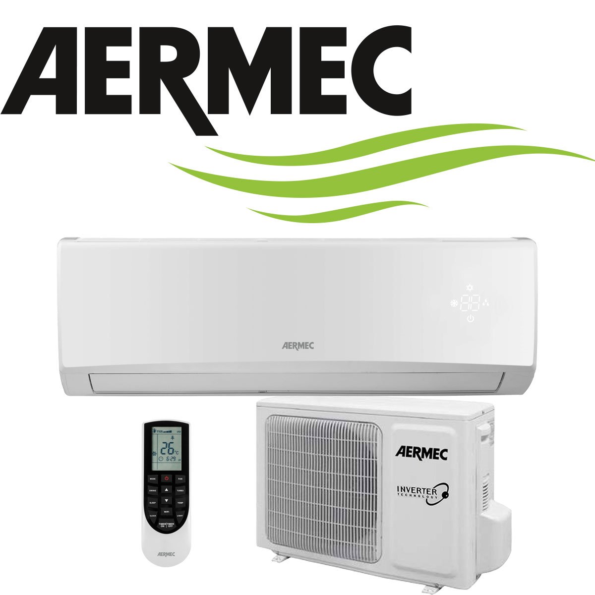 AERMEC Singlesplit SET SPG 700 W mit Außeneinheit 6,2 kW"" 1 AERMEC Singlesplit SET SPG 700 W mit Außeneinheit 6,2 kW""