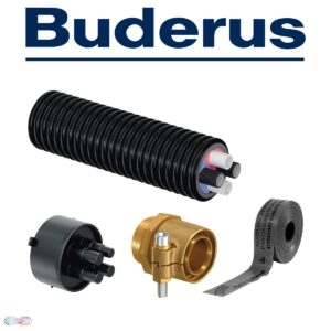 Buderus ECOFLEX Anschlußpaket WP 4xDN25 | 12 Meter""