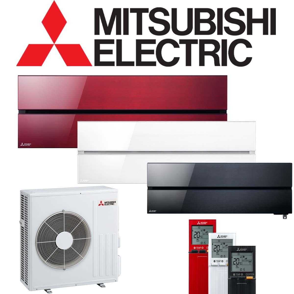 Mitsubishi Electric Diamond 6,1 kW Singlesplit Set | in 3 Farben |... 1 Mitsubishi Electric Diamond 6,1 kW Singlesplit Set | in 3 Farben |...