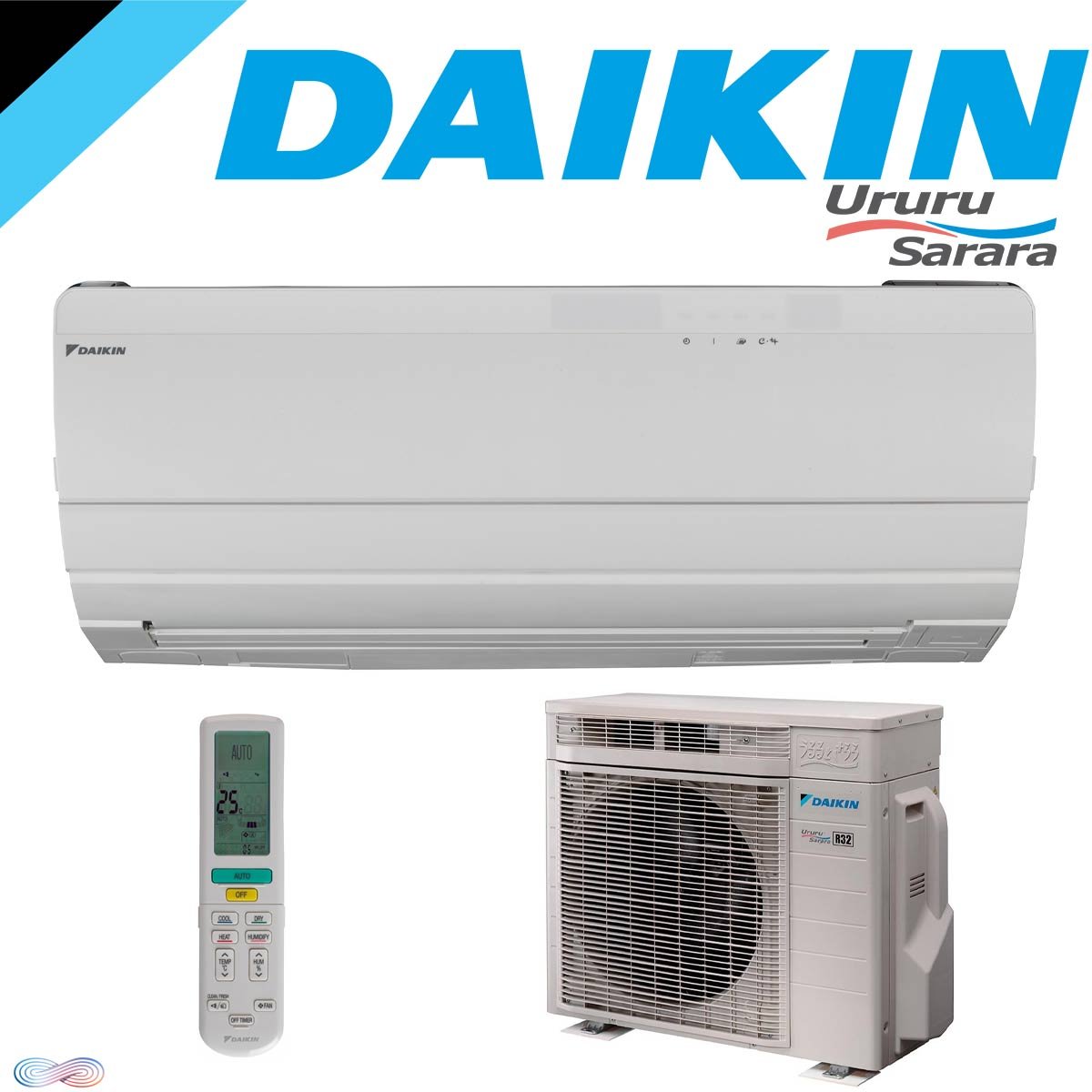 SET DAIKIN URURU SARARA 3,5 kW Wandgerät FTXZ35 inkl. Außeneinheit"" 1 SET DAIKIN URURU SARARA 3,5 kW Wandgerät FTXZ35 inkl. Außeneinheit""