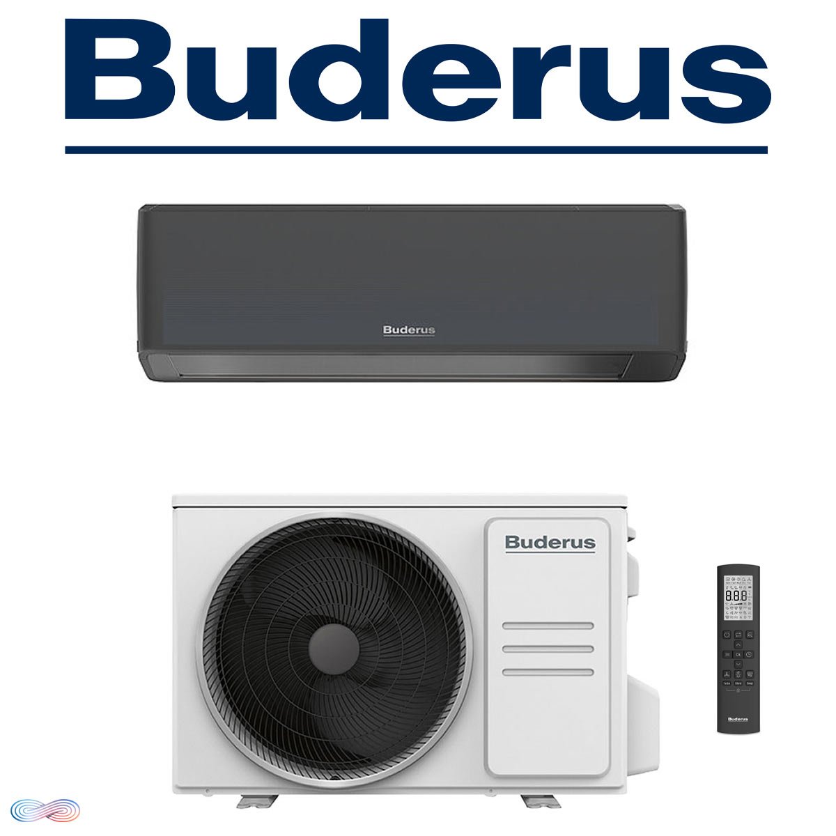 Buderus Logacool AC186i 2,6 kW Klimaanlage | Schwarz"" 1 Buderus Logacool AC186i 2,6 kW Klimaanlage | Schwarz""