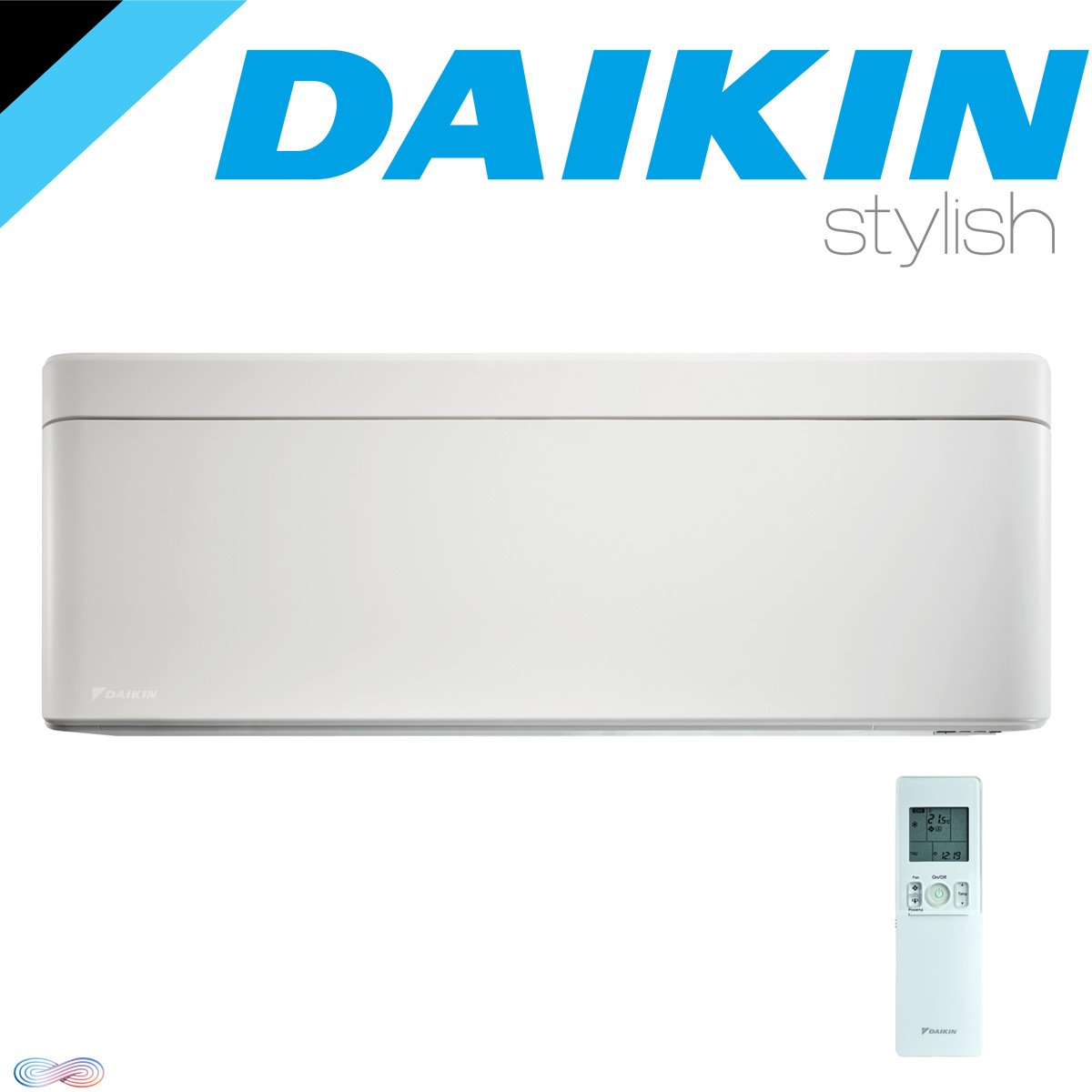 Daikin Stylish Wandgerät FTXA50CW 5.0 kW Kristallweiss"" 1 Daikin Stylish Wandgerät FTXA50CW 5.0 kW Kristallweiss""
