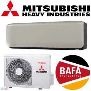 Mitsubishi Heavy Klimaanlage SRK25ZS-WFT 2,5 kW | BAFA förderfähig""