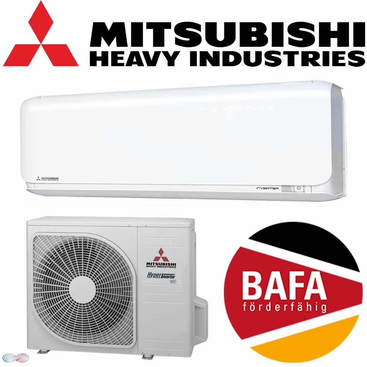 Mitsubishi Heavy Klimaanlage SRK20ZSX-WF 2,0 kW | BAFA förderfähig"" 1 Mitsubishi Heavy Klimaanlage SRK20ZSX-WF 2,0 kW | BAFA förderfähig""