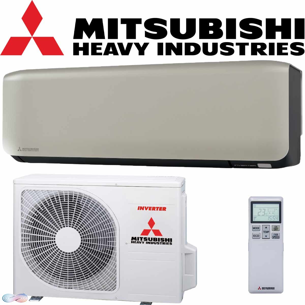 Mitsubishi Heavy Klimaanlage 2 kW SRK20ZS-WFT Titanium |... 1 Mitsubishi Heavy Klimaanlage 2 kW SRK20ZS-WFT Titanium |...