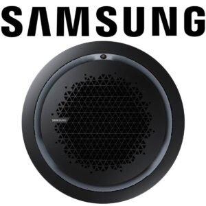 Samsung AC 140 WindFree 360° Kassette & Paneel rund schwarz 13,4...