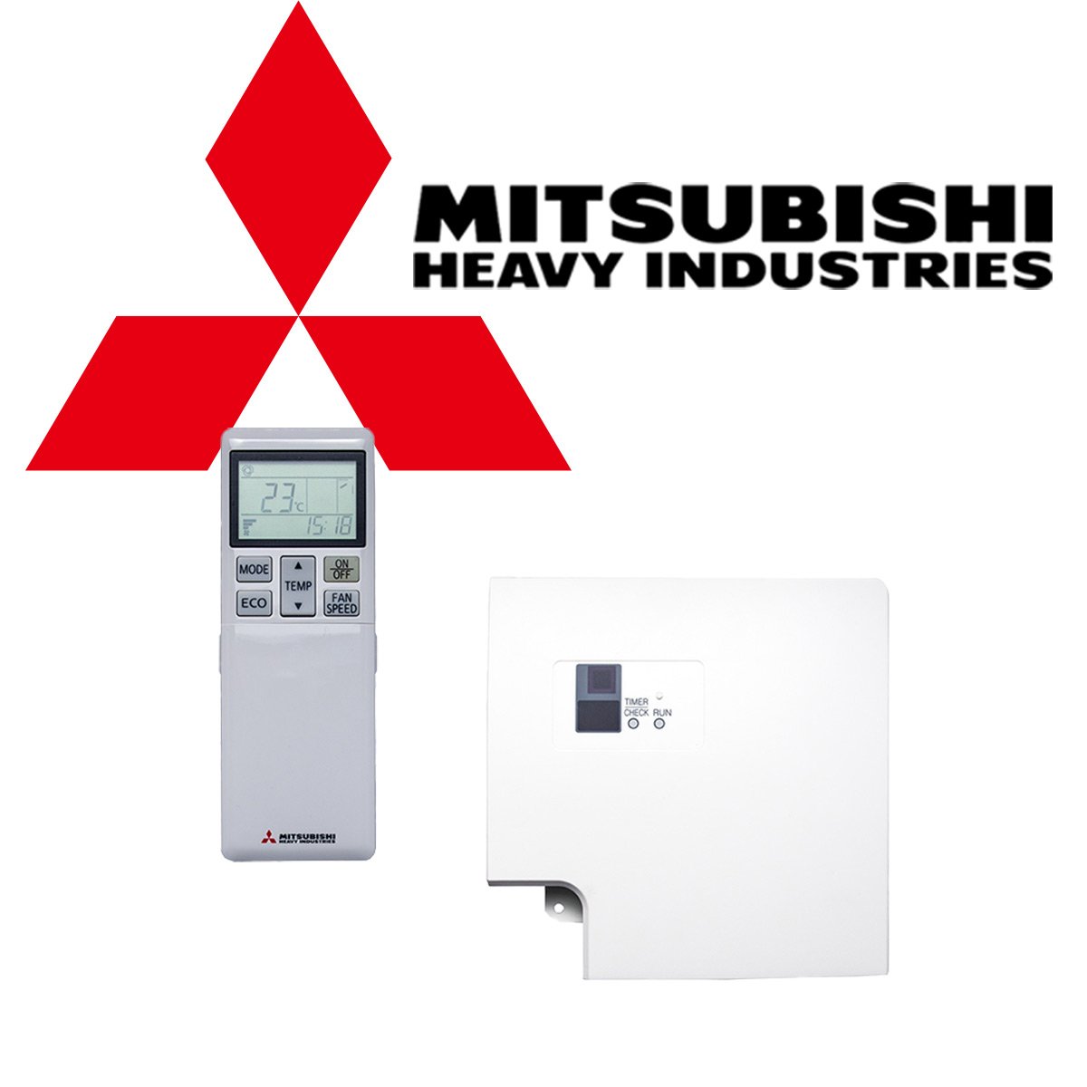 MITSUBISHI Infrarot-Fernbedienung RCN-TC-5AW"" 1 MITSUBISHI Infrarot-Fernbedienung RCN-TC-5AW""