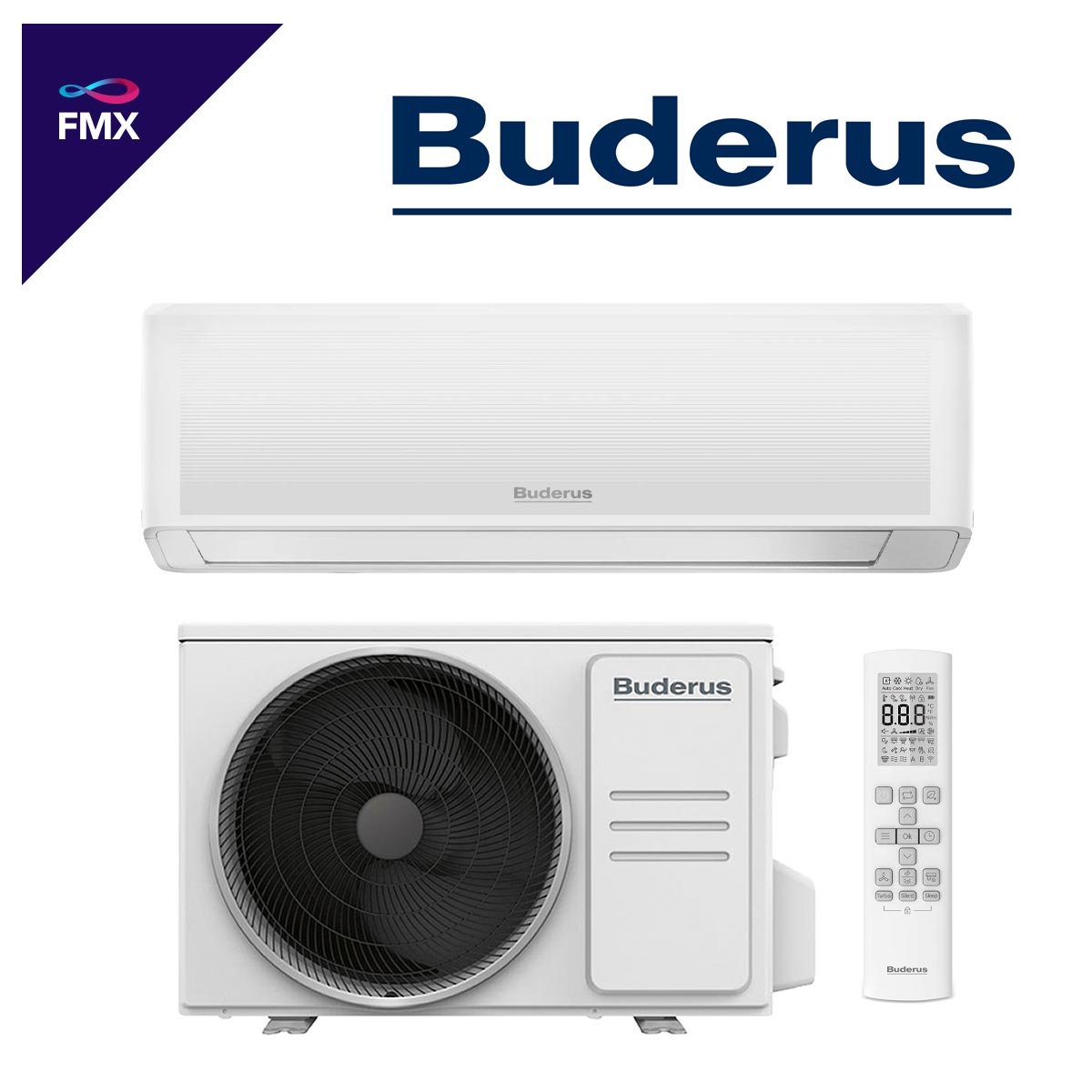 Buderus Logacool AC186i 5,3 kW Klimaanlage | Weiß"" 1 Buderus Logacool AC186i 5,3 kW Klimaanlage | Weiß""