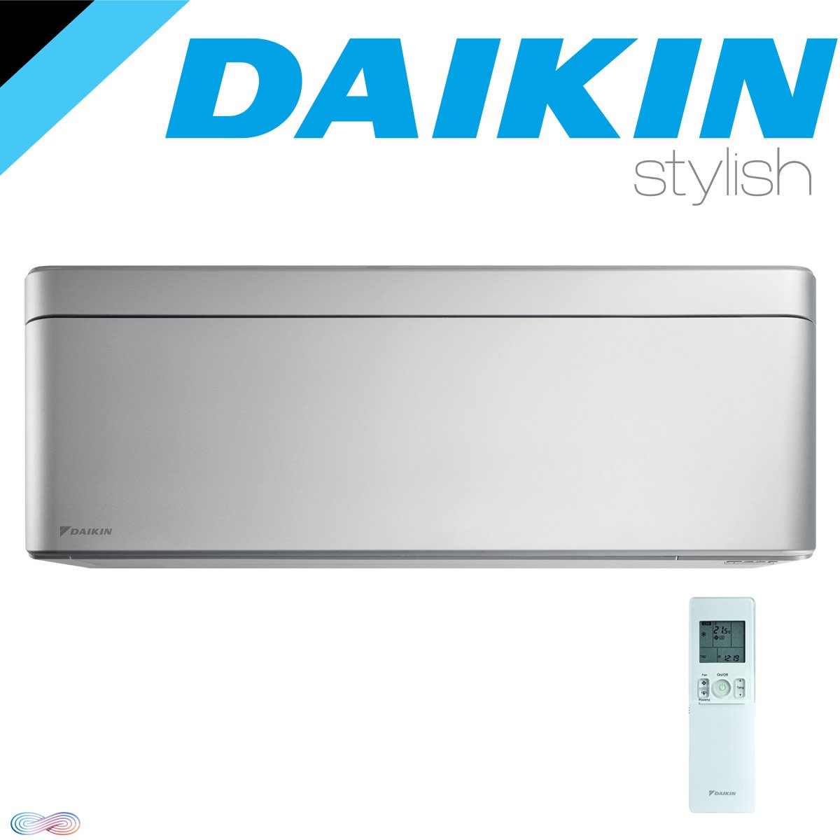 Daikin Stylish Wandgerät FTXA20CS 2,0 kW | Silber"" 1 Daikin Stylish Wandgerät FTXA20CS 2,0 kW | Silber""