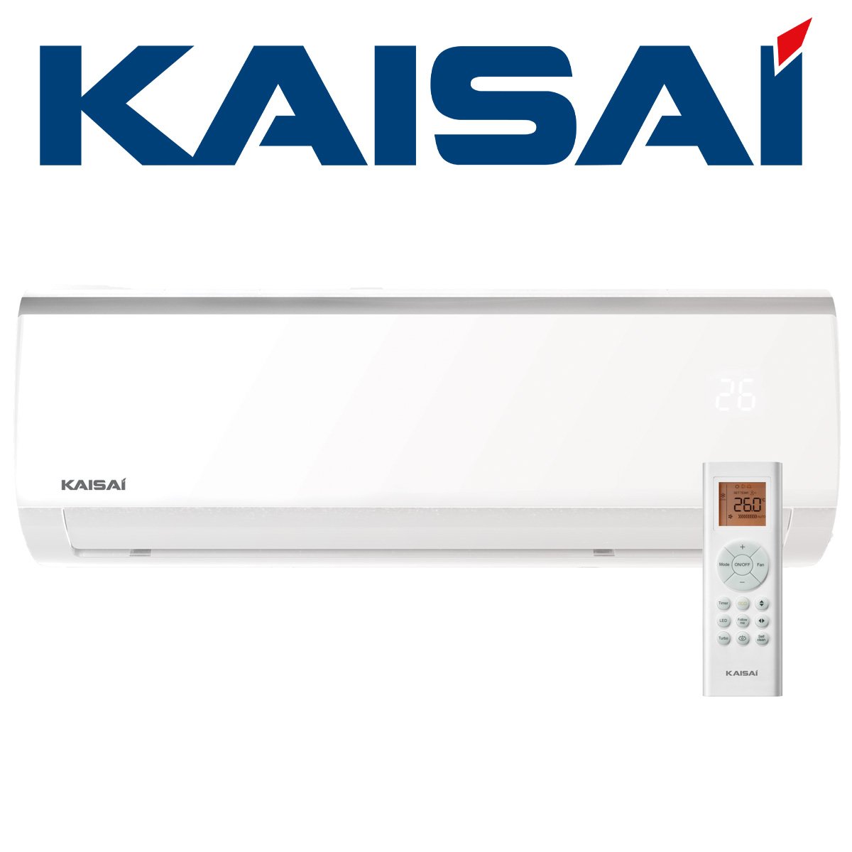 KAISAI FLY Wandgerät 2,6 kW mit WiFi | KWX-09HRHI"" 1 KAISAI FLY Wandgerät 2,6 kW mit WiFi | KWX-09HRHI""