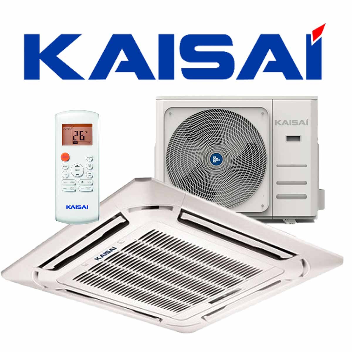 KAISAI Klimaanlage SET Super Slim KCD-36 10,6kW inkl. Außeneinheit"" 1 KAISAI Klimaanlage SET Super Slim KCD-36 10,6kW inkl. Außeneinheit""