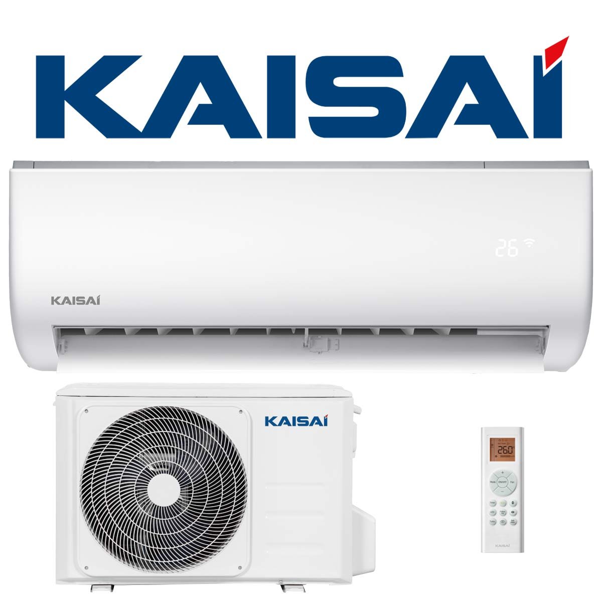 Kaisai ONE+ Singlesplit Set 3,5 kW | KRX-12PEGI + KRX-12PEGO"" 1 Kaisai ONE+ Singlesplit Set 3,5 kW | KRX-12PEGI + KRX-12PEGO""