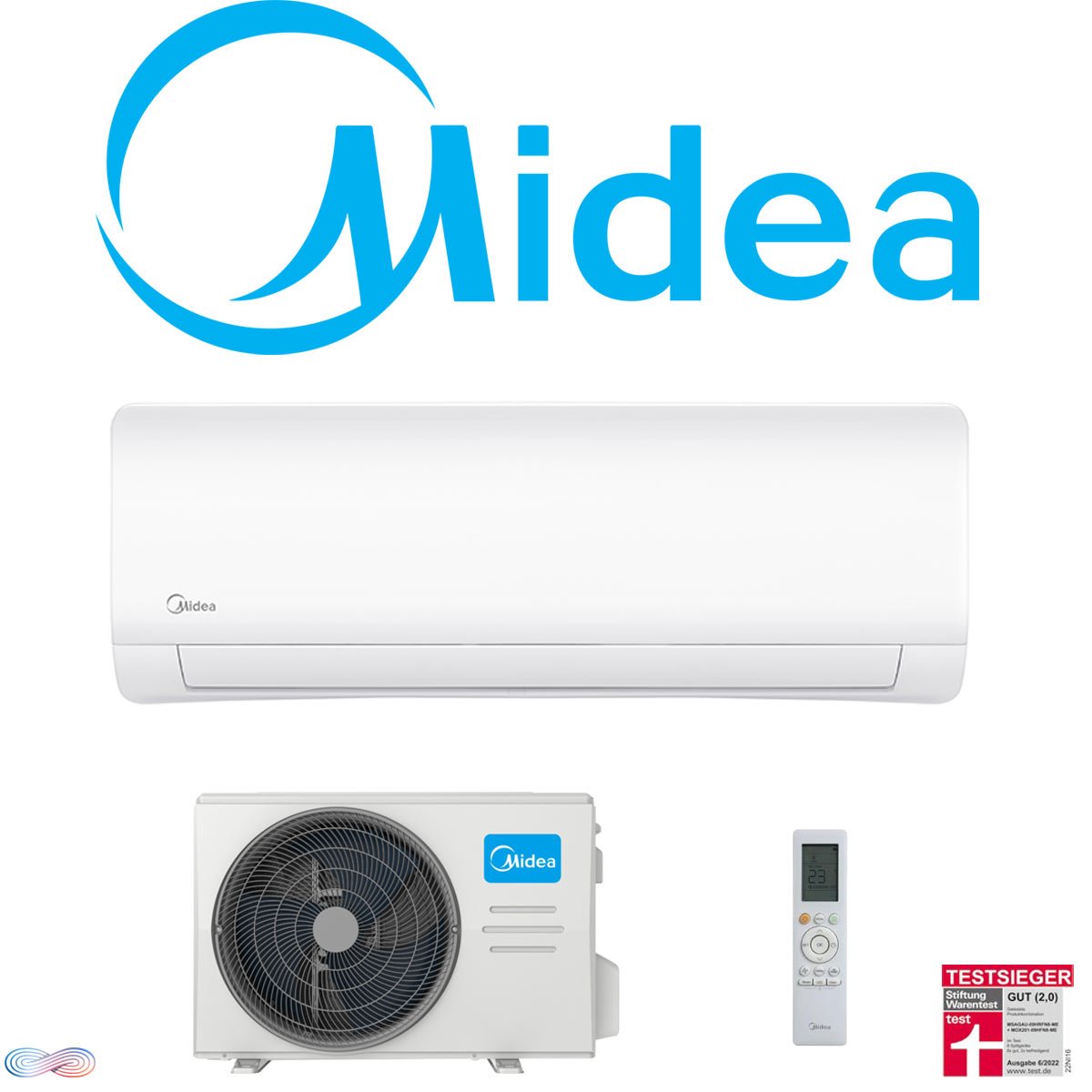 Midea Klimaanlage Xtreme Save Pro 09 Singlesplit Set | 2,6 kW"" 1 Midea Klimaanlage Xtreme Save Pro 09 Singlesplit Set | 2,6 kW""