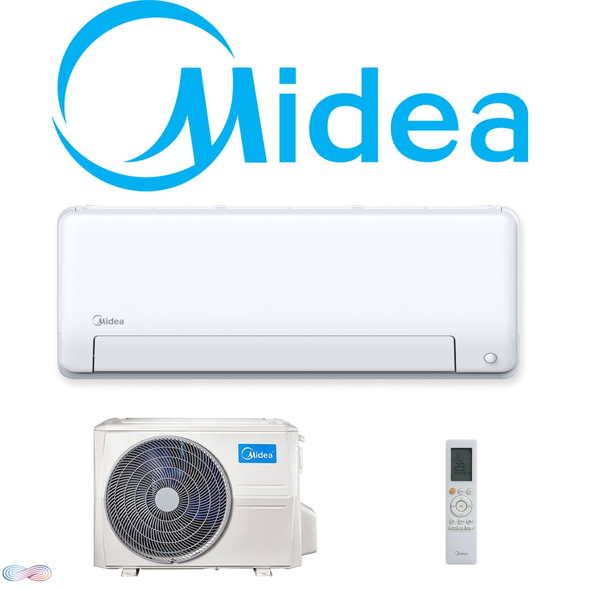 Midea All Easy Pro 09 Klimaanlage SET | 2,7 kW"" 1 Midea All Easy Pro 09 Klimaanlage SET | 2,7 kW""