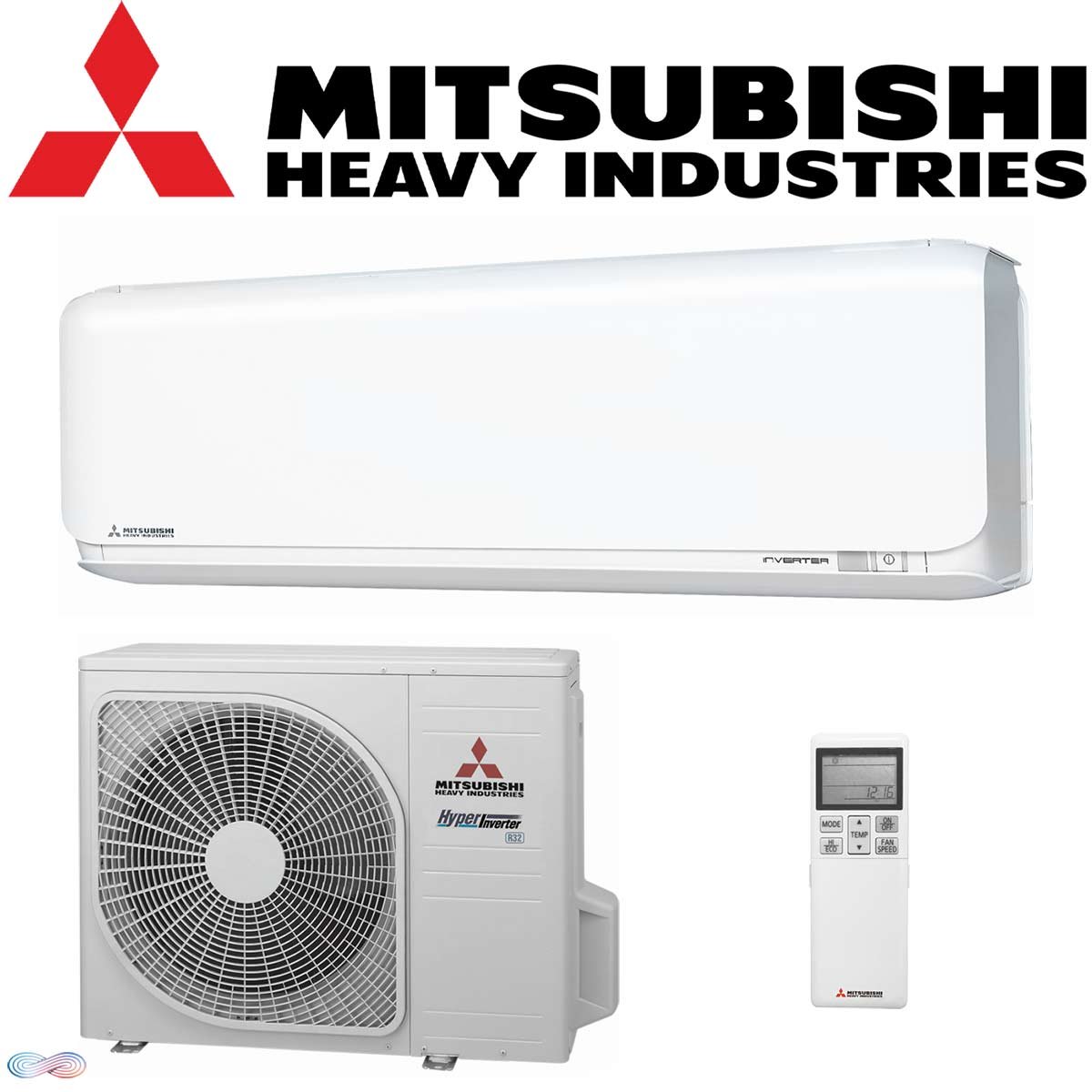 Mitsubishi Heavy Klimaanlage SRK25ZSX-WF 2,5 kW | Weiß |... 1 Mitsubishi Heavy Klimaanlage SRK25ZSX-WF 2,5 kW | Weiß |...