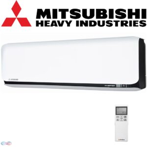 Mitsubishi Heavy SRK20ZSX-WFB 2,0 kW in Schwarz | Wandgerät""