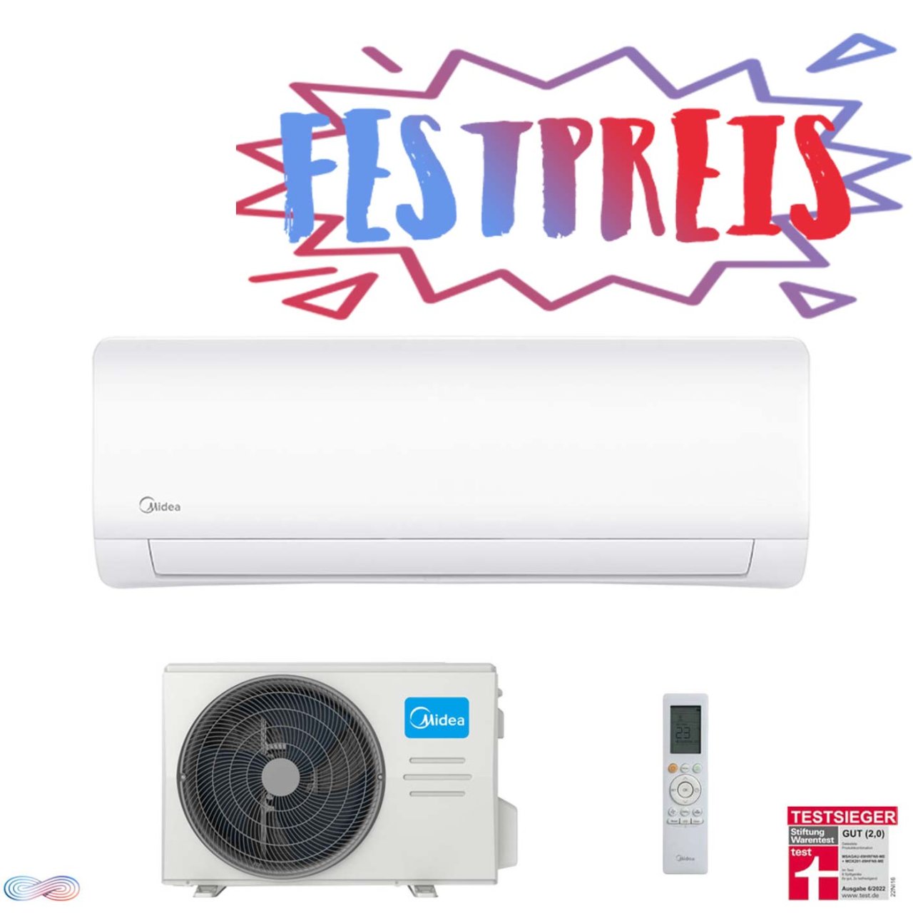 Midea Xtreme Save Pro 2,6kW Klimaanlage inkl. Montage"" 1 Midea Xtreme Save Pro 2,6kW Klimaanlage inkl. Montage""
