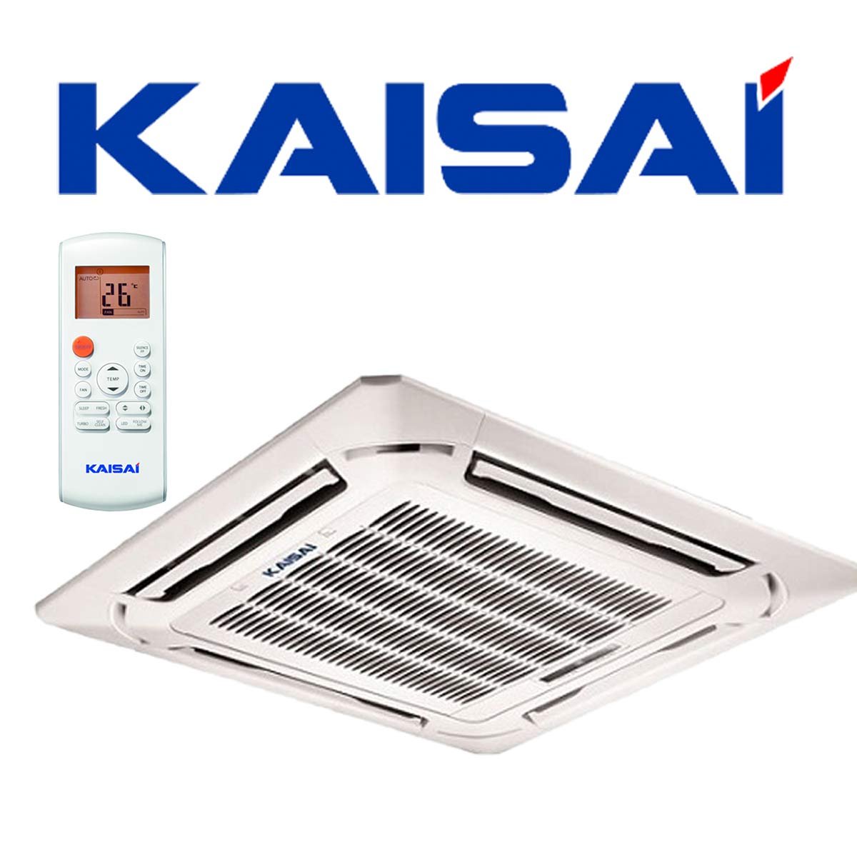 KAISAI SUPER SLIM Kassettengerät KCD-48HRF32 14,0 kW"" 1 KAISAI SUPER SLIM Kassettengerät KCD-48HRF32 14,0 kW""
