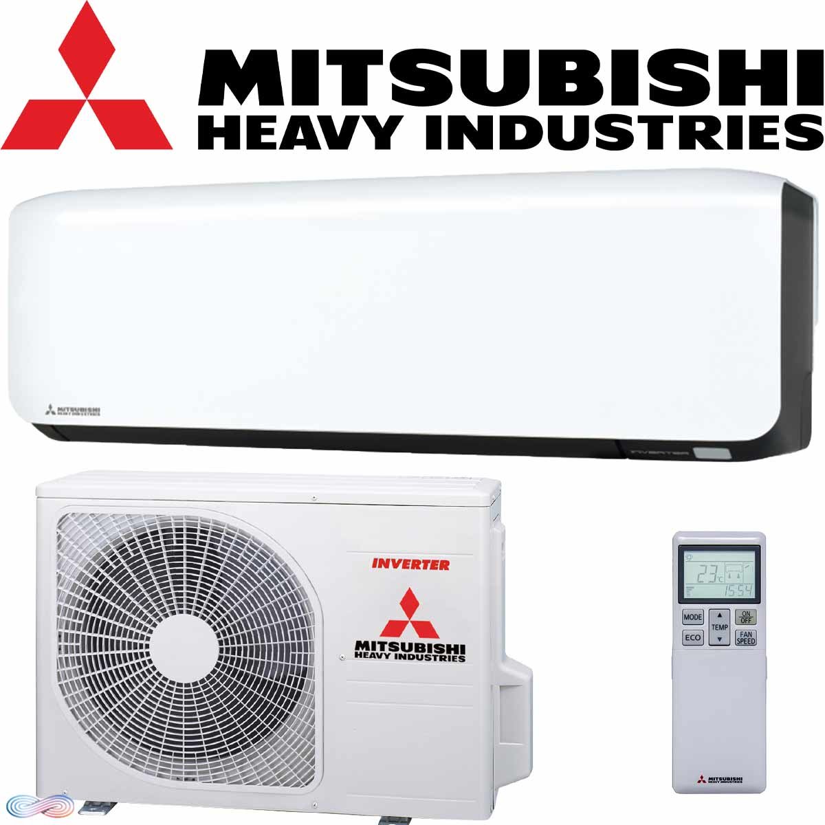 Mitsubishi Heavy Klimaanlage 2 kW SRK20ZS-WFB Schwarz - Weiß |... 1 Mitsubishi Heavy Klimaanlage 2 kW SRK20ZS-WFB Schwarz - Weiß |...