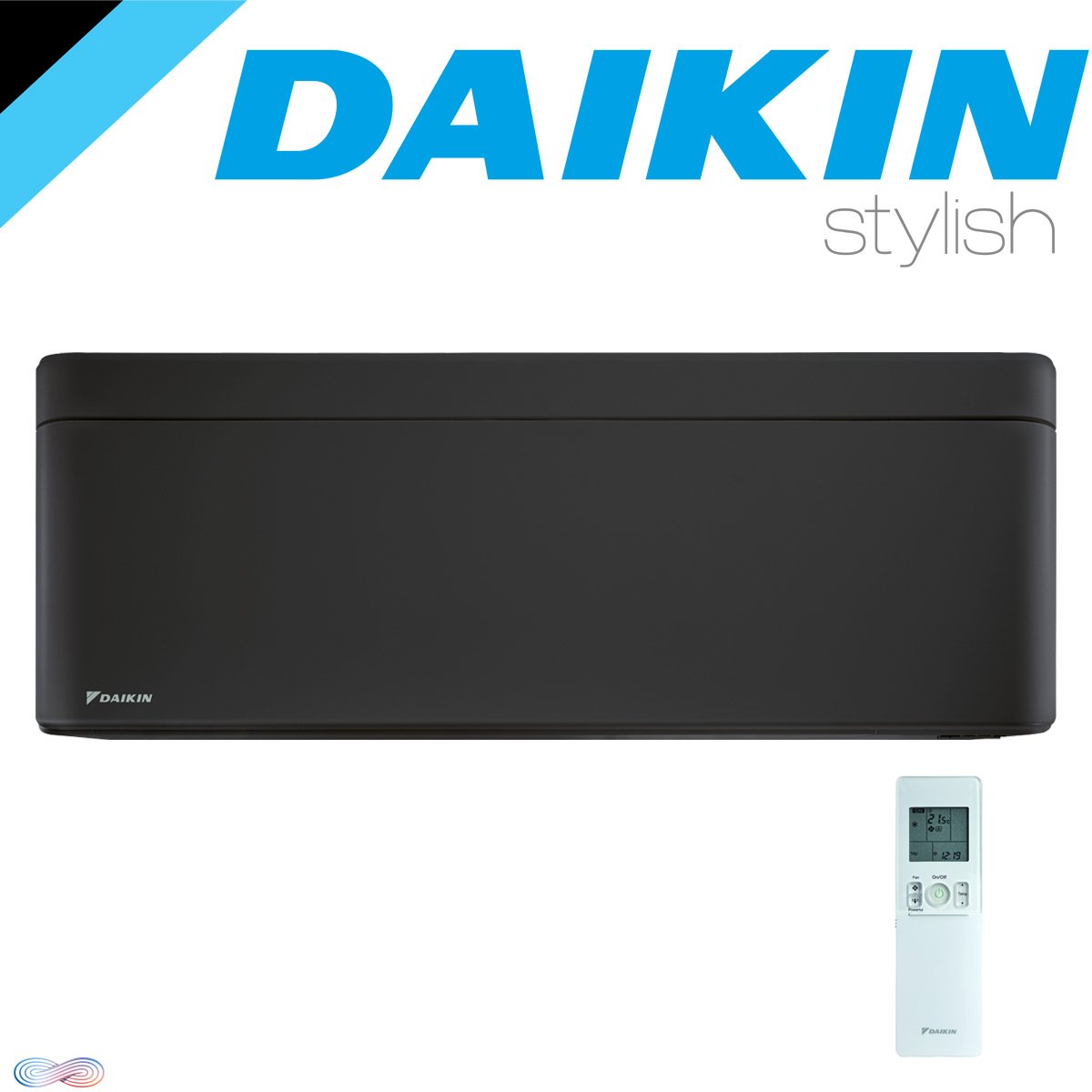 Daikin Stylish Wandgerät FTXA50CB 5.0 kW | Mattschwarz"" 1 Daikin Stylish Wandgerät FTXA50CB 5.0 kW | Mattschwarz""