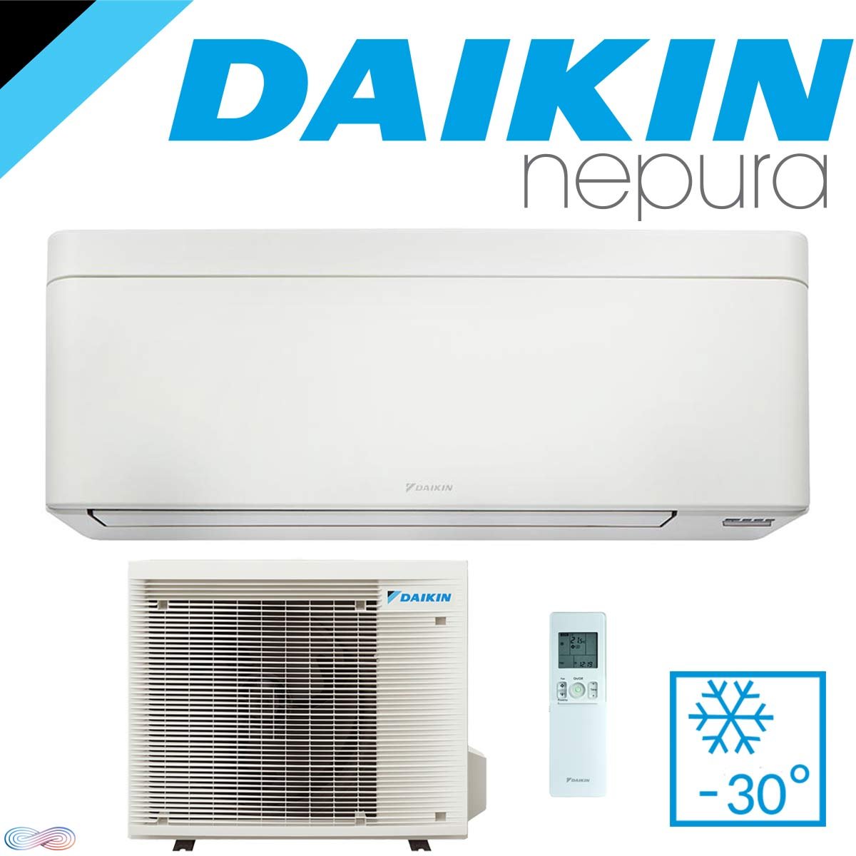Daikin Klimaanlage Nepura Stylish 3,0 kW SET | FTXTA + RXTA | Weiß"" 1 Daikin Klimaanlage Nepura Stylish 3,0 kW SET | FTXTA + RXTA | Weiß""