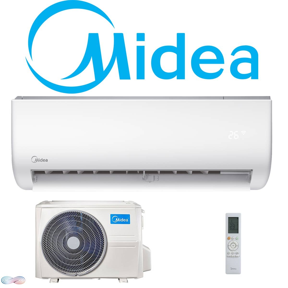 Midea Klimaanlage All Easy Blue 3,5 kW | MSAGBU-12HRFN7 |... 1 Midea Klimaanlage All Easy Blue 3,5 kW | MSAGBU-12HRFN7 |...
