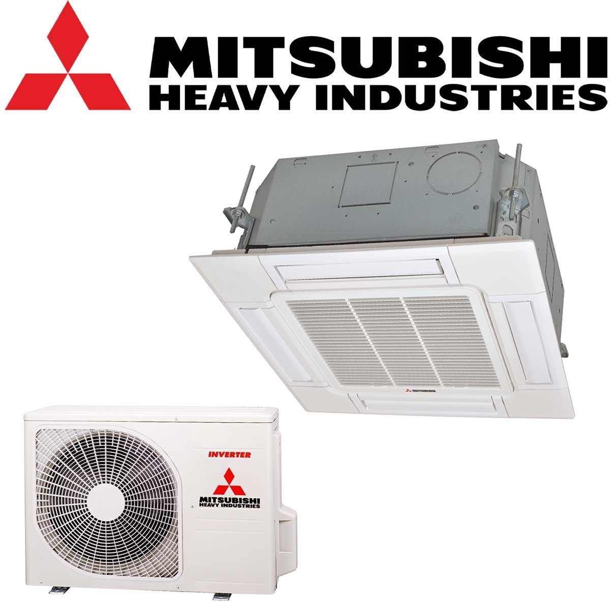 Mitsubishi Heavy Deckenkassette Set 5,0 kW inkl. Standartpaneel |... 1 Mitsubishi Heavy Deckenkassette Set 5,0 kW inkl. Standartpaneel |...