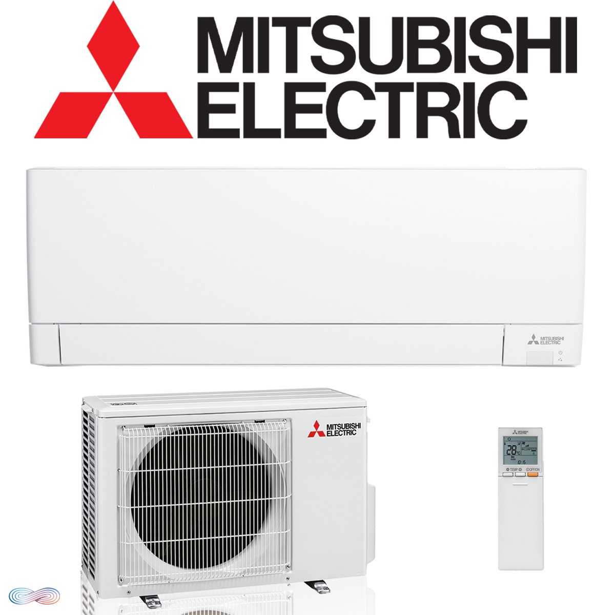 Mitsubishi Electric MSZ-AY 2,5 kW Singlesplit Set | MSZ-AY25VGK +... 1 Mitsubishi Electric MSZ-AY 2,5 kW Singlesplit Set | MSZ-AY25VGK +...