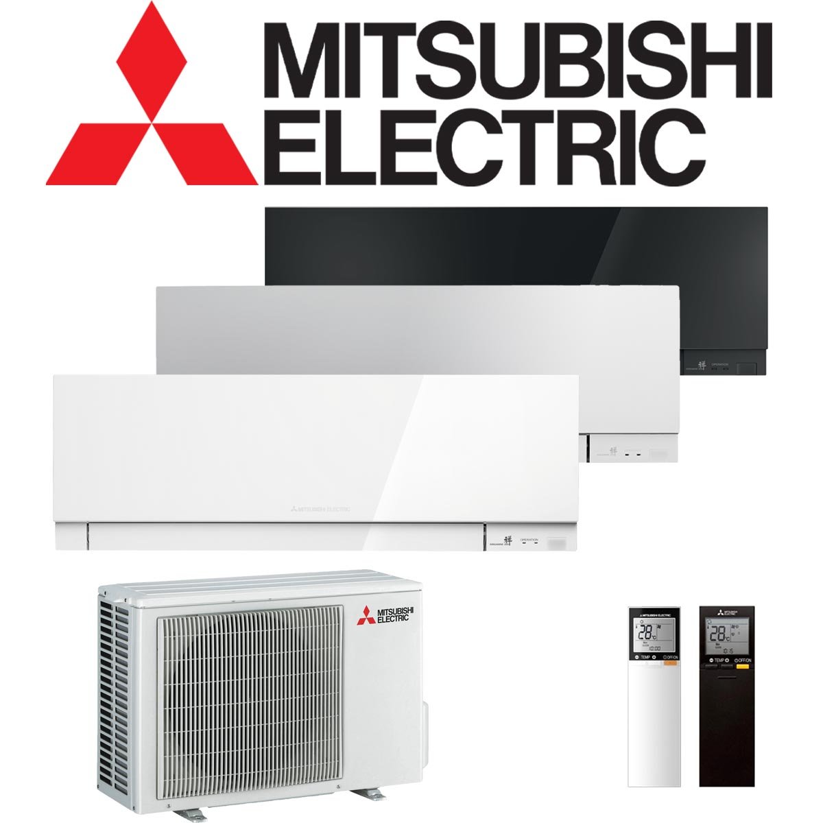 Mitsubishi Electric Premium 2,5 kW Singlesplit Set | in 3 Farben |... 1 Mitsubishi Electric Premium 2,5 kW Singlesplit Set | in 3 Farben |...