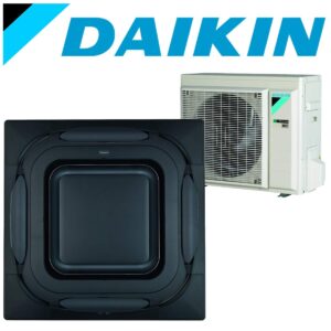 SET DAIKIN Roundflow FCAG 5,7 kW Deckenkassette Design-Blende...