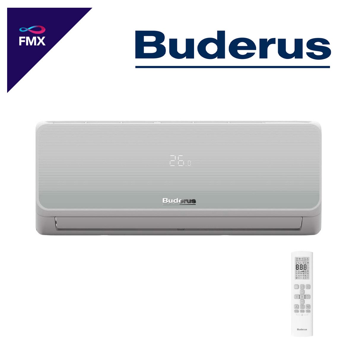 Buderus Logacool Wandgerät 2,6 kW | AC166i.3-Copy"" 1 Buderus Logacool Wandgerät 2,6 kW | AC166i.3-Copy""